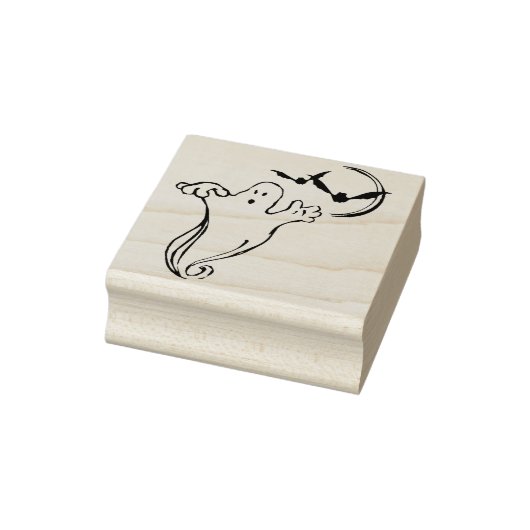 幽霊こうもりイラストレーションスタンプ ラバースタンプ (スタンプ)