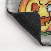 幽霊こうもりネコハッピーハローウィン! マウスパッド (コーナー)