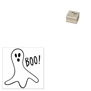幽霊ことわざブーのハロウィーンの概要 ラバースタンプ