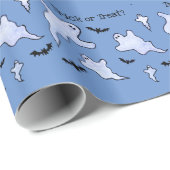 幽霊たちこうもり包装紙 ラッピングペーパー (ロールコーナー)