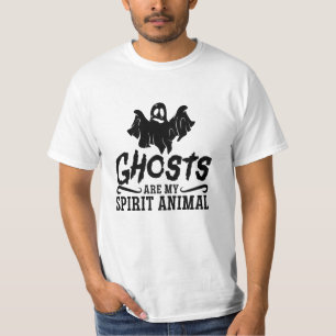 幽霊たちはマイスピリットアニマル幽霊ハンター狩り Tシャツ