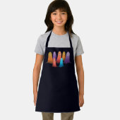 幽霊たちカラフルエプロン エプロン (インサイチュ)