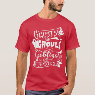 幽霊たちゴブリンおもしろいグールズ女子ハロウィーン638 Tシャツ