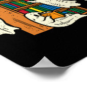 幽霊たちズ読ブックス先生ハロウィーンライブラリアンB ポスター (角)