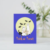 幽霊たちトリックまたは治療 ポストカード (スタンド正面)