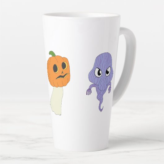 幽霊たち カフェラテマグ (右アングル)