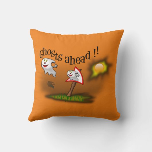 幽霊たち クッション (裏面)