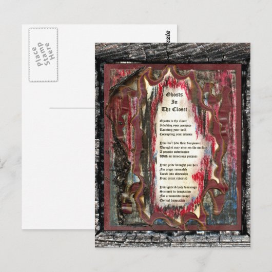 幽霊たち ポストカード (正面/裏面)