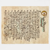 幽霊たち、ポルターガイスト、ハント フリースブランケット (正面(横))