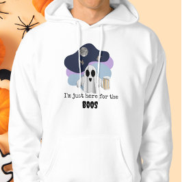 幽霊だけが好きな人のための Halloween グッズ パーカ