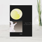 . .幽霊でも友達が必要なハロウィーンカード カード (裏面)