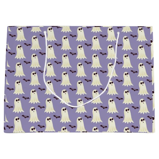 幽霊とこうもり抱き枕 ラージペーパーバッグ (正面)