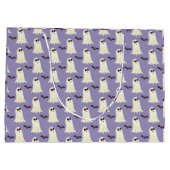 幽霊とこうもり抱き枕 ラージペーパーバッグ (裏面)