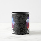 幽霊とカボチャハッピーハローウィン マグカップ (中央)