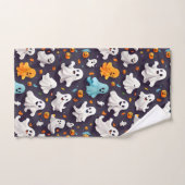 幽霊とカボチャンスハロウィーン バスタオルセット (ハンドタオル)