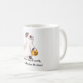 幽霊とカボチャ コーヒーマグカップ (正面右)