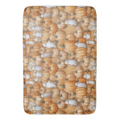 幽霊とカボチャ バスマット (正面縦)