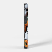 幽霊とカボチャ iPhoneケース (右側面)