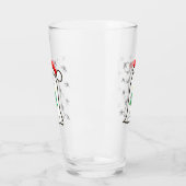 幽霊とクリスマスツリー タンブラーグラス (左)