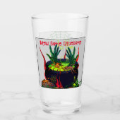 幽霊とグールハロウィーンおもしろい タンブラーグラス (正面)