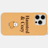 幽霊とコーヒーのハロウィンiPhone 15 Case-Mate iPhoneケース (裏面 (横))