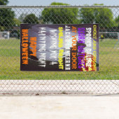 幽霊とゴブリンズハインティングナイト引用文 横断幕 (インサイチュ)