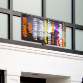 幽霊とゴブリンズハインティングナイト引用文 横断幕 (ビルの外側)