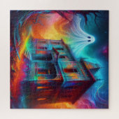 幽霊とハ幽霊のよく出るウス ジグソーパズル (横)