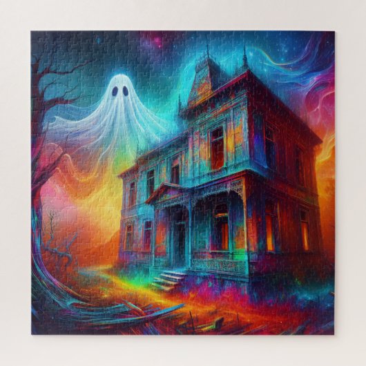 幽霊とハ幽霊のよく出るウス ジグソーパズル (縦)