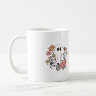 幽霊とバラマグ コーヒーマグカップ