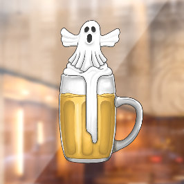 幽霊とビールの時間 ウィンドウサイン