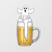 幽霊とビールの時間  ウィンドウサイン (シート)