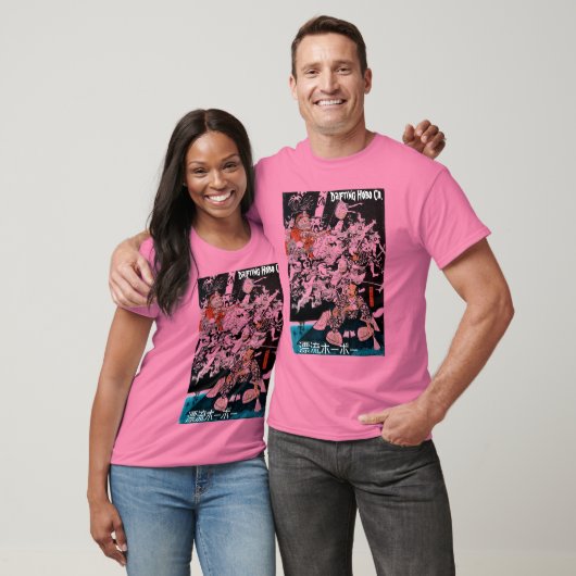 幽霊とホボ柄のシャツ Tシャツ (ユニセックス)