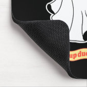 幽霊とラブアイズ'sup dudeカスタマイズ可能 マウスパッド (コーナー)