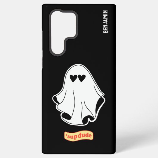 幽霊とラブアイズ'sup dudeカスタマイズ可能 samsung galaxyケース (裏面)