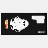 幽霊とラブアイズ'sup dudeカスタマイズ可能 samsung galaxyケース (裏面横)