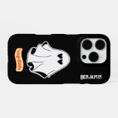 幽霊とラブアイズ'sup dude iPhoneケース (裏面横)