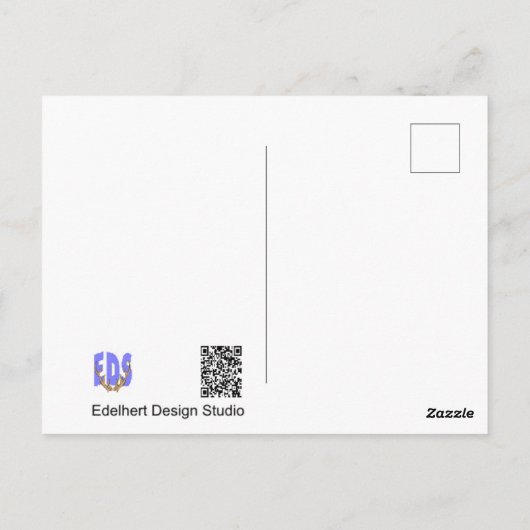 幽霊と月の顧客。ハッピーハローウィンはがき ポストカード (裏面)