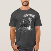 幽霊と砂利 Tシャツ (正面)