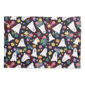 幽霊と花 枕カバー (裏面)