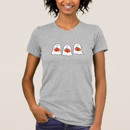 幽霊とJack-o-Lanterns Tシャツ