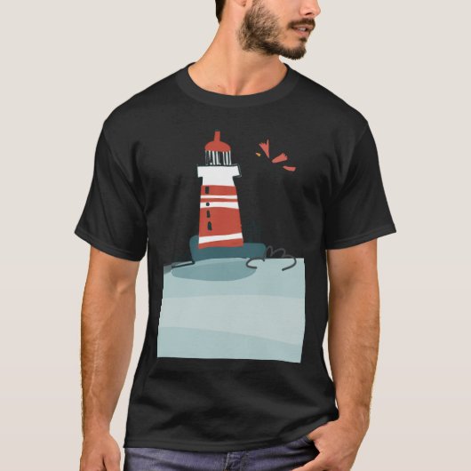 幽霊にハマっちゃう Tシャツ (正面)