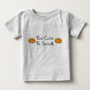 幽霊に余りにかわいい ベビーTシャツ