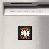 幽霊に取り憑かれた67のハロウィンコスチューム マグネット (インサイチュ (食洗機))