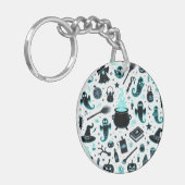 幽霊のようなグロー キーホルダー (正面左)