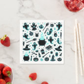 幽霊のようなグロー スタンダードカクテルナプキン (インサイチュ)