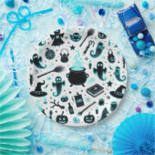 幽霊のようなグロー ペーパープレート (パーティー)