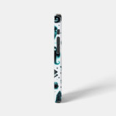 幽霊のようなグロー iPhoneケース (左側面)