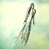 幽霊のような女の窓が引っかかる ウィンドウサイン (シート3)