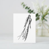 幽霊のような女 ポストカード (スタンド正面)